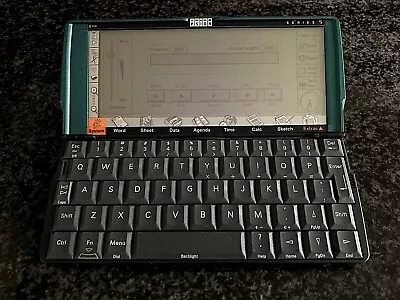 Psion Organiser Series 5 Palmtop Handheld Computer 8MB + Leather Case + Stylus • £120