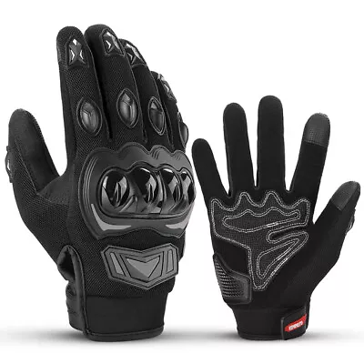 Motorcycle Gloves Touchscreen Tactical Gloves For Dirt Bike Motocross Cycling US • $9.99