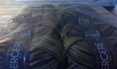 £25 • Buy Bergere De France Goomy 50, 10 Balls In Lot - Imprim Mous Colour
