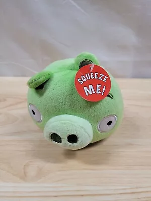 Angry Birds Plush Green Pig Rovio Commonwelth Movie No Sound Mini Tags • $19.99