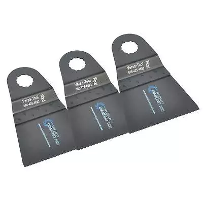 Versa Tool SB3D-D 65mm HCS Multi-Tool Saw Single 3 Blade Pack • $20.95