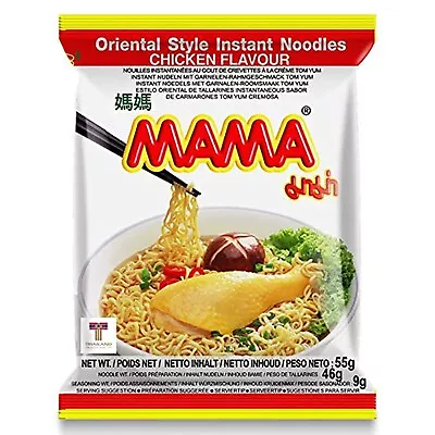 Mama Chicken Flavor Instant Noodles 1.94 Oz X 30 Packs - USA Seller FREE SHIP • $25.99