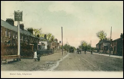 England: Barnet London. Burnt Oak Edgware. Posted 1905. K4 • £9.50