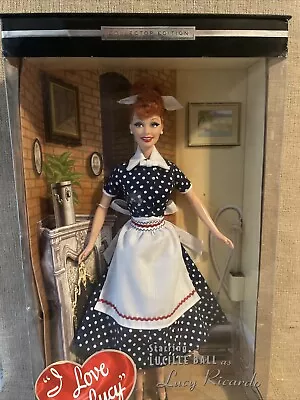 Sales Resistance I Love Lucy Barbie Doll 2004 Mattel B3451 • $37