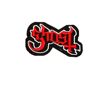 £2.90 • Buy Small Ghost Iron On / Sew Embroidered Rock Band Music Badge Collectable