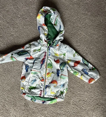£4 • Buy Next Lightweight Boys Dinosaur Rain Coat 12-18 Months 1-1.5 Years