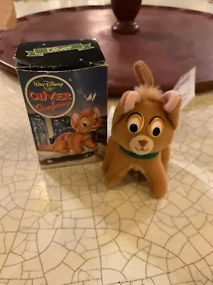 Disney Oliver And Company Cat Ornament NIB 1988 Plush No Music  McDonalds • $9.99