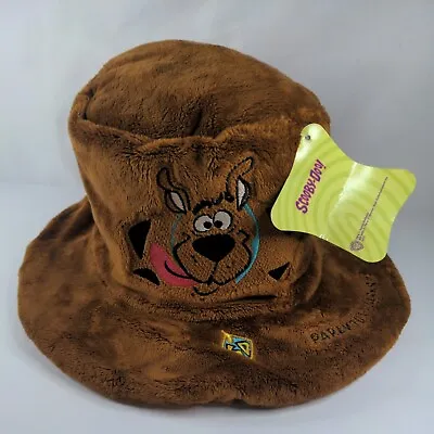 £22.74 • Buy Scooby-Doo Brown Furry Paramount Parks Costume Top Bucket Hat Adjustable S/M