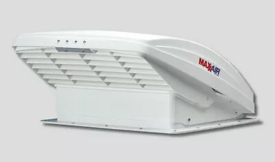 5100K MaxxAir/MaxxFan Deluxe RV Ventilator With Thermostat & Rain Shield • $248.99