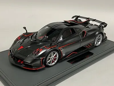 1/18 BBR Pagani Imola From 2020 In Met Dark Grey Red Accent  200 Pieces  P18192C • $499.95