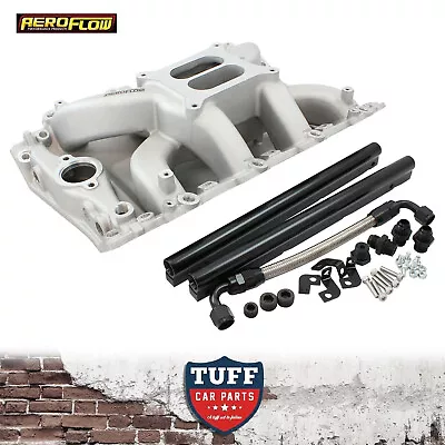 Aeroflow Air Gap Dual Plane Intake Manifold For Holden 304 308 VN Heads V8 EFI • $599.95