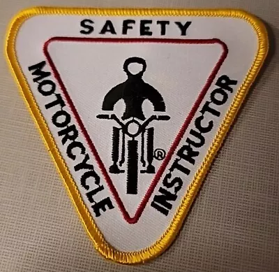 Motorcycle Safety Instructor Vintage Patch • $6.99