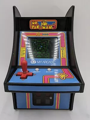 My Arcade Ms. Pac-Man Micro Player Retro Arcade Machine Game Collectible Desk • $14.95