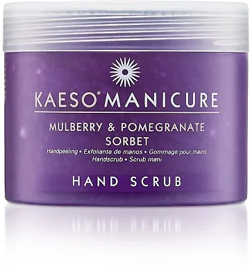Kaeso Mulbbery & Pomegranate Sorbet Hand Scrub • £13.95