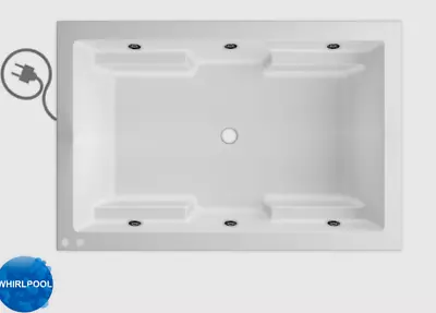 Carver DAR7236 - 6 Jet Whirlpool Bathtub - Left Hand Motor • $1725