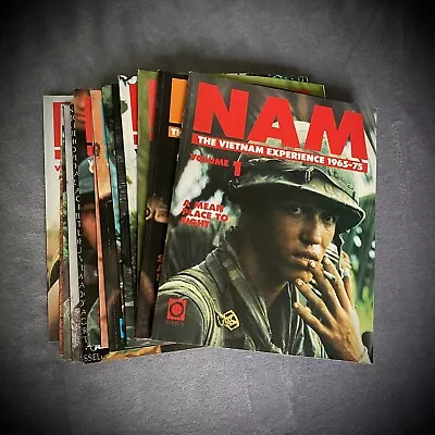 NAM - The Vietnam Experience Pick Magazine Collection - Vol 1-35 1990 Edition • £12.99