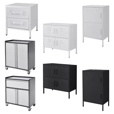 £95.95 • Buy Filing Cabinet Tool Metal Office Furniture Storage Cupboard Drawer Lockable
