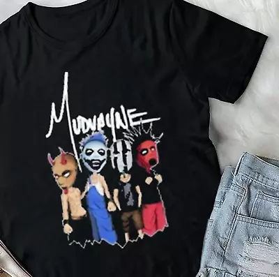 Mudvayne Caricature Band T-shirt Black Short Sleeve All Sizes S To 5Xl TA3842 • $22.79