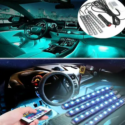 36 LED Car Charge Interior Accessories Floor Decorative Atmosphere Lamp Light US • $14.45