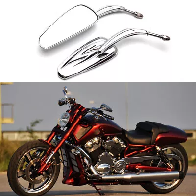 $55.49 • Buy For Harley Davidson V-Rod VRSCF Muscle 2010 2011 2012 Motorcycle Mirrors Chrome