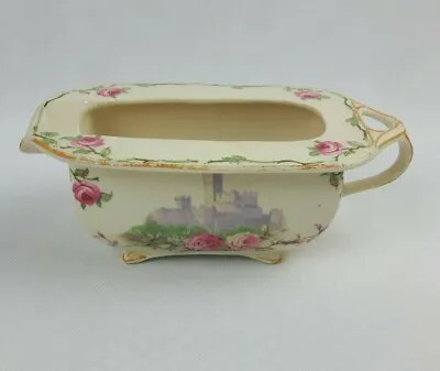 Swinnertons Hampton Ivory - Haddon Hall Rose - Sauce Jug / Gravy Boat - Vintage • £8