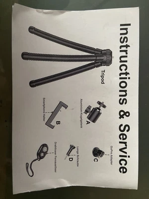 £14.90 • Buy Mini Octopus Soft Tripod Stand Grip Hold Mount Mobile Phone Camera Gorilla Pod