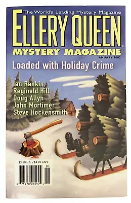 Ellery Queen Mystery Magazine January 2003 Holiday Crime Stories UNREAD • $6.46