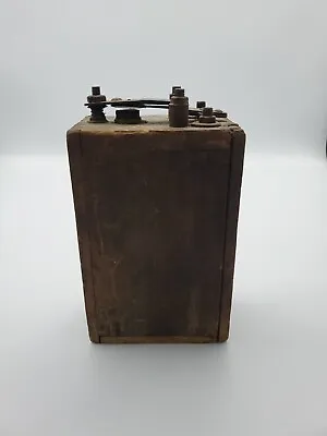Antique Ford Model T Ignition Buzz Coil Wood Battery Box Ford Model A  • $24.99