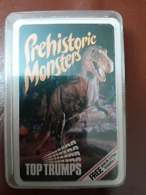 🔶️dubreq Waddington Top Trumps Vintage Trading Cards Prehistoric Monsters • £14.99