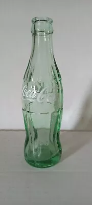 Vintage 1972 Green 6 1/2 FL OZ Coke Bottle Jennings LA • $10