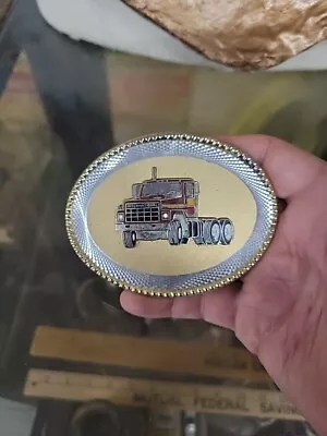 Vintage International Truck Belt Buckle • $16.50