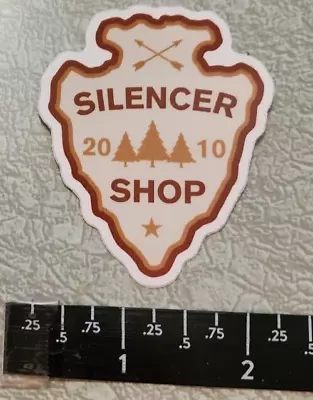 Silencer Shop Arrowhead Suppressors Suppressor Vinyl Sticker Decal Shot Show • $5.99