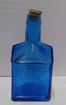$4.99 • Buy 1775 Paul Revere Wheaton Bottle Blue Glass - S3c