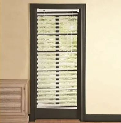 Home Connection Easy Install Magnetic Window Blinds 25x68 In White FLOOR SAMPLE • $40.99