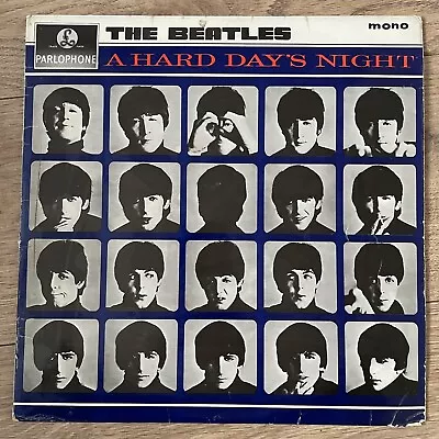 The Beatles “A Hard Day's Night” 1964 UK 1st Press 3N/3N Mono Inner VG/VG • £34.99