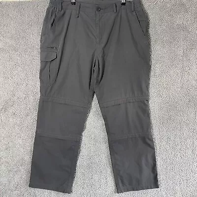 Brasher Walking Trousers W38 L31 Grey Double Zip Off Leg Shorts Cargo • £19.95