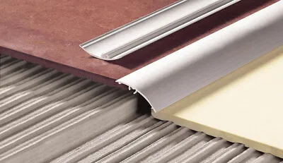 Aluminium Door Bars Threshold Strip Transition Trim Laminate Carpet Tiles 30mm • £4.99