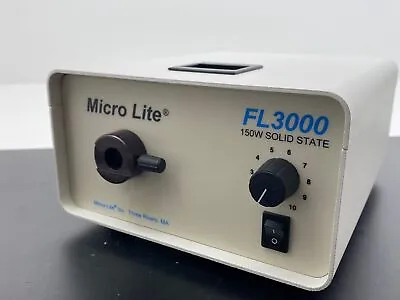 Micro-Lite FL3000 150W Solid State Fiberoptic Microscope Illuminator • $225