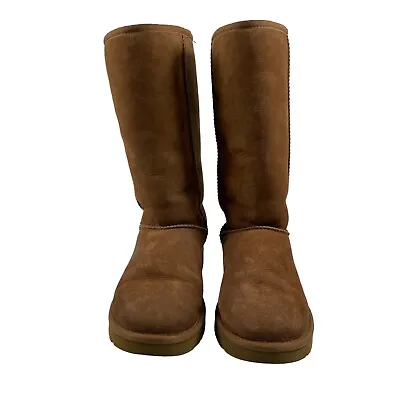 UGG Women's Classic Tall Brown Boots Size 9 S/N 1016224 • $29.98
