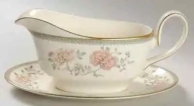 Minton Jasmine Gravy Boat & Underplate 332166 • $239.95