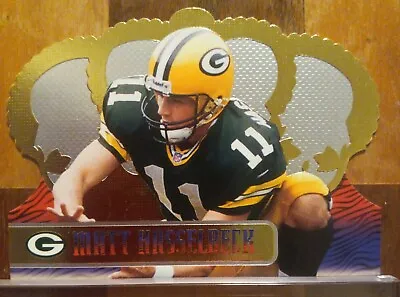 1999 Pacific Crown Royale Matt Hasselbeck RC Die-Cut No.54  Packers Seahawks • $12