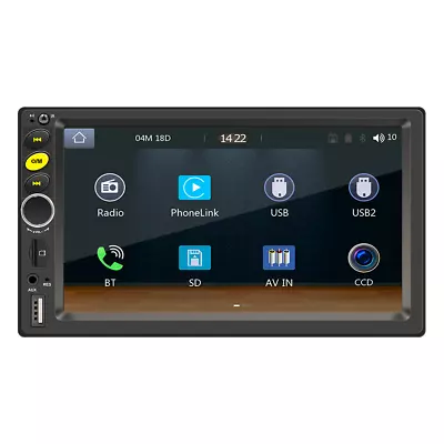 Car Radio MP5 Multimedia Player HD Touch Screen Carplay Android Auto Mirror Link • $65.36