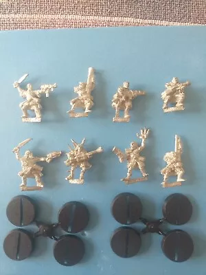 Vintage Necromunda Scavvies/Scavvy/Scaly Gang - 8 Models Metal Unpainted • £0.99