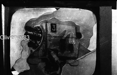 Vintage Odd Abstract Photo Negative - Old TV Camera On Working TV Screen • £12.45