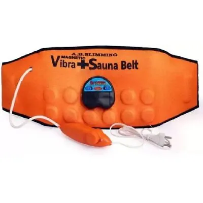 Body Slimier 3 In 1 Magnetic Vibrating Ab Slim Sauna Belt- Improving Circulation • $24.20