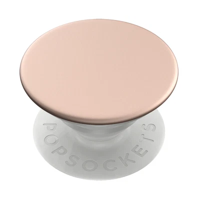 $26.95 • Buy PopSockets PopGrip Phone Grip Stand Mount Holder Swap - Aluminum Rose Gold