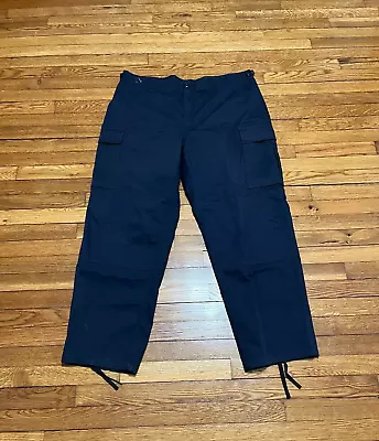 $14.64 • Buy Elbeco Response Uniform Pants Mens Size XL Blue Cargo Utility Workwear Tek Twill