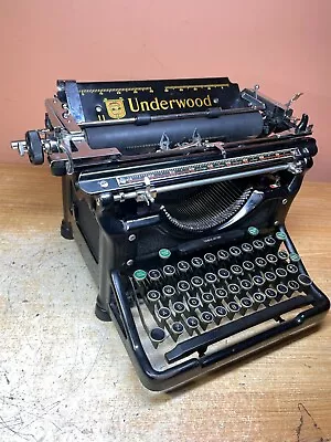 EXCELLENT Cond. 1935 Underwood 11 Working Vintage Desktop Typewriter W New Ink • $699