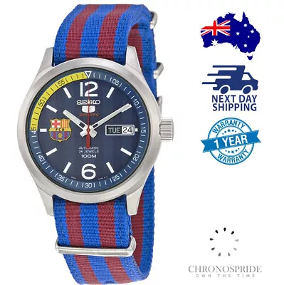 Seiko 5 SRP303 Barcelona Mens Automatic Watch • $214.96