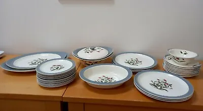 Wedgwood Mayfield Grey Dinner & Tea Items - Sold Individually - All A1 Condition • £3.25